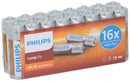 Philips Longlife AA Batterij, 16st.