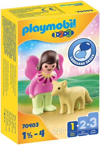 Playmobil 1.2.3. Feeenvriendin met vos