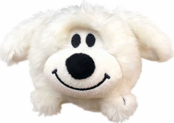 knuffelhond Samson en Marie Squeezy 20 cm pluche wit