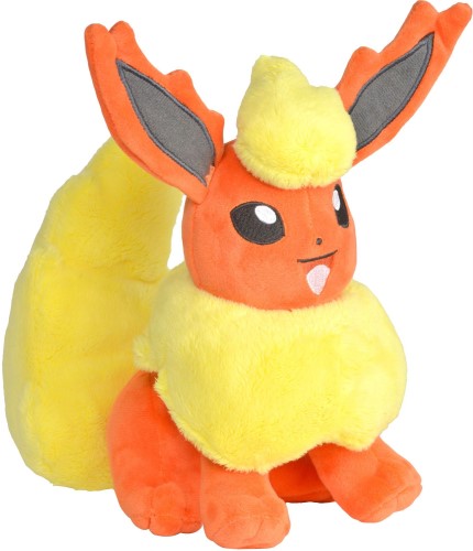 Pluche Pokemon - Flareon 20 cm - Knuffelpop Pokémon