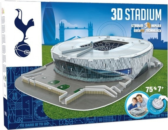3D-puzzel Tottenham Hotspur stadium grijs 75 stukjes