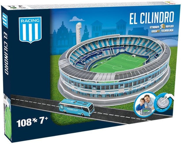 Puzzel Racing - El Cilindro 108 stukjes - 3D Puzzel