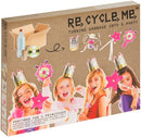 Knutselpakket Re-Cycle-Me - feestje voor 4 prinsessen - Knutselset Plakken Re-Cycle-Me
