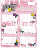 etiketten Replay 18 stuks