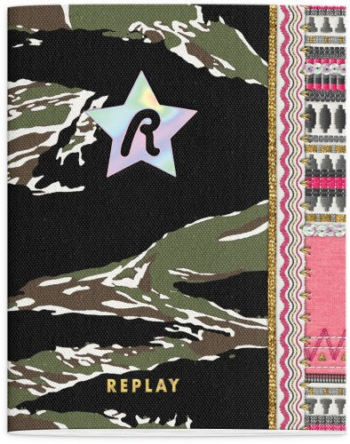 Schrift Replay Fashion 3-pack A5 gelijnd - Schoolschrift Stationery Team Replay