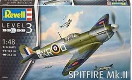 Spitfire Mk.II Revell - schaal 1 -48 - Bouwpakket Revell Luchtvaart