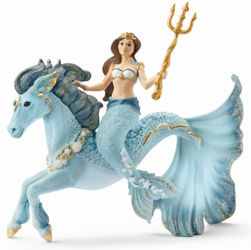 Zeemeermin Eyela op onderwater paard Schleich - Speelfiguur Schleich Bayala -70594