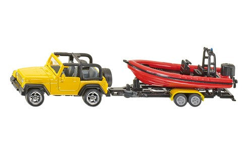 Siku 1658 Jeep Met Boot