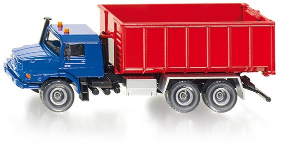 Mercedes Zetros afzet container SIKU - Speelgoedauto SIKU Super
