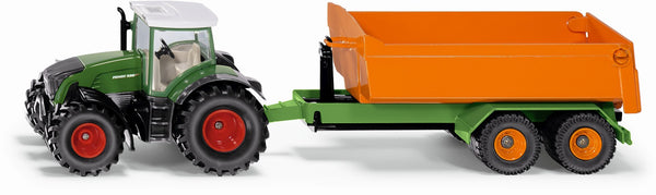 Siku 1989 Fendt Tractor met Joskin Aanhanger
