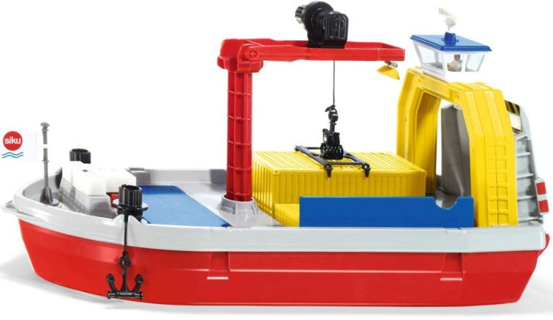 containerschip 40,4 cm rood/wit/geel 4-delig (5403)