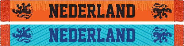Sjaal holland oranje/blauw KNVB - Landen Holland