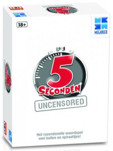 5 Seconden - Uncensored - Bordspel Megableu