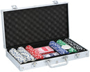 Poker Set in Aluminium Koffer