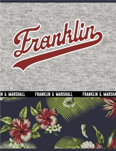 Schrift Franklin Marshall Boys A4 geruit - Schoolschrift Stationery Team Franklin & Marshall
