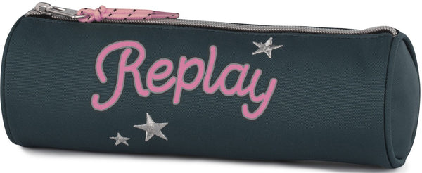 Etui Replay Girls stars - 8x23x8 cm Stationery Team Replay