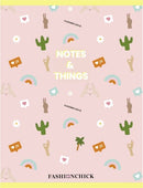 Schrift Fashionchick Girls A4 gelijnd - Schoolschrift Stationery Team Fashion Chick