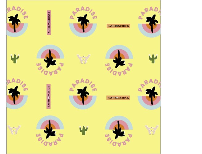 Kaftpapier Fashionchick Girls 2x vel 100x70 cm Kaftpapier Stationery Team Fashion Chick