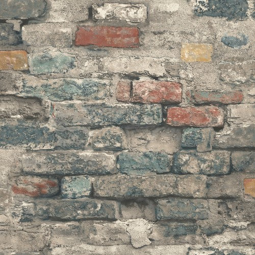 behang Peel and Stick Brick Alley 503 cm vinyl