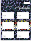 Etiketten Supertrash - 18 stuks - Kaftpapier Stationery Team Supertrash