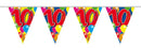 Vlaggenlijn ballonnen - 10 jaar - 10 meter - Feestartikelen
