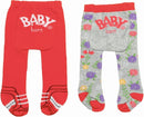 Maillot Trend Baby Born 2-pack - rood/grijs - Poppenkleding Zapf Creations Baby Born