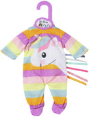 Rompertje eenhoorn Dolly Moda 30 cm - Poppenkleding Zapf Creations Dolly Moda