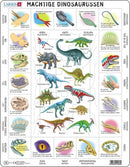 legpuzzel Machtige Dinosaurussen junior 35 stukjes