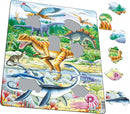 Larsen Legpuzzel Dieren - Dinosaurus, 35st.