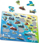 legpuzzel Maxi Historie Voertuigen 54 stukjes