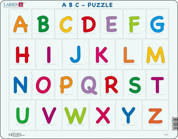 Larsen Legpuzzel Leren Lezen Alfabet, 26st.