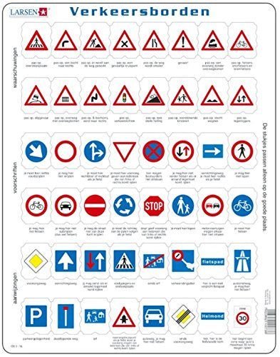 Puzzel Maxi Verkeersborden, 48st.