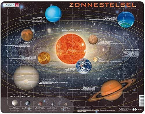 Larsen Legpuzzel Het Zonnestelsel, 70st.
