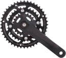 crankset FM-628 CNC 44/32/22T 170 mm aluminium zwart
