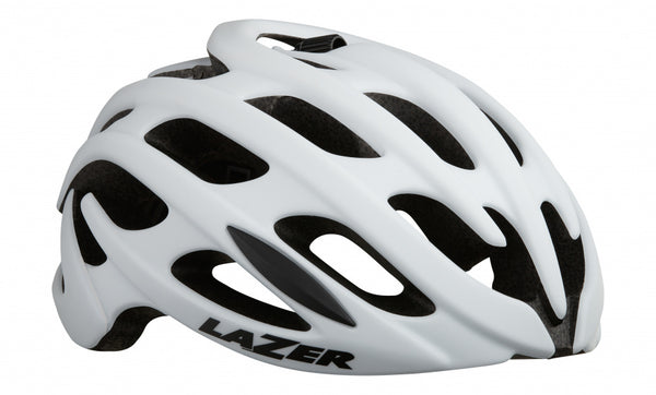 fietshelm Blade+ Mips unisex schuim/mesh wit maat S