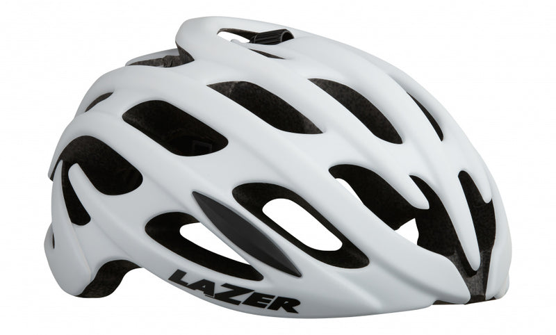 fietshelm Blade+ unisex schuim/mesh wit maat M