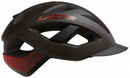 fietshelm Cameleon unisex zwart/rood maat 52-56 cm