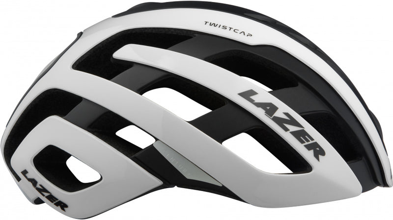 fietshelm Century led unisex wit/zwart maat 55-59 cm