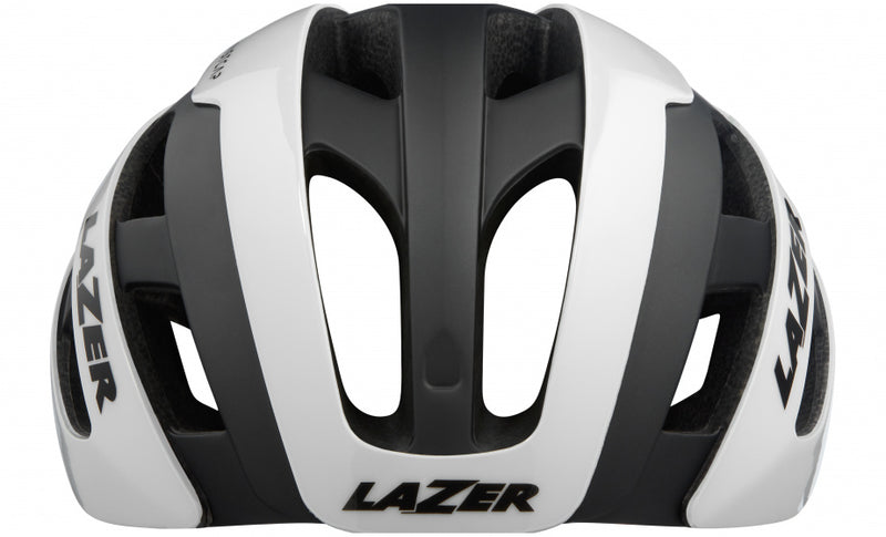 fietshelm Century led unisex wit/zwart maat 58-61 cm