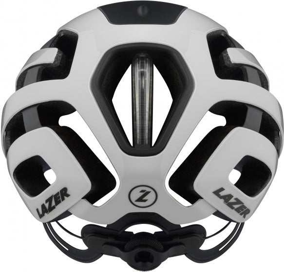 fietshelm Century led unisex wit/zwart maat 55-59 cm