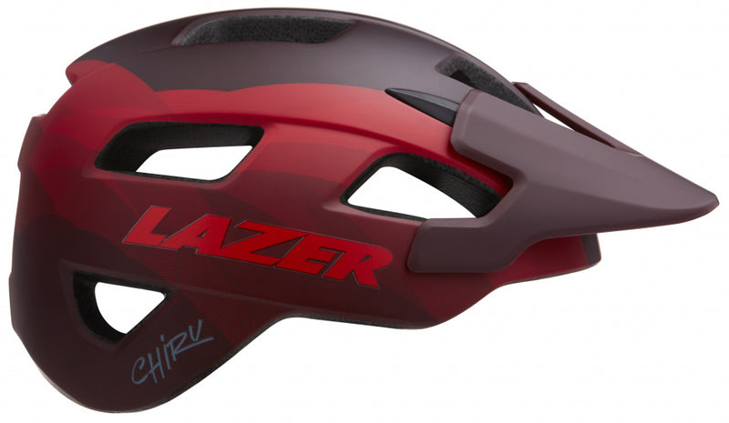 fietshelm Chiru unisex rood maat 55-59 cm