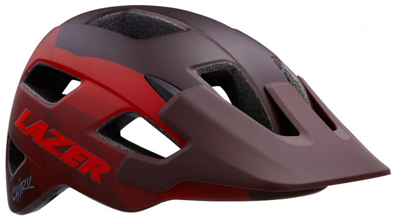 fietshelm Chiru unisex rood maat 55-59 cm