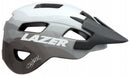 fietshelm Chiru unisex wit/zwart maat 55-59 cm