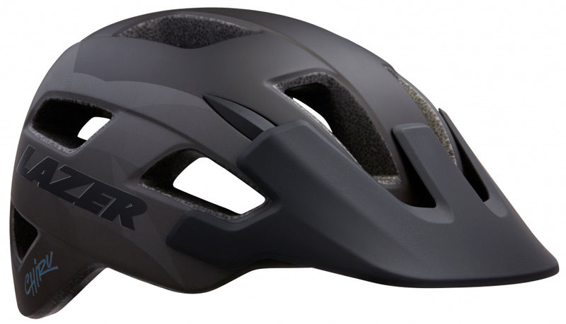 fietshelm Chiru unisex zwart maat 52-56 cm