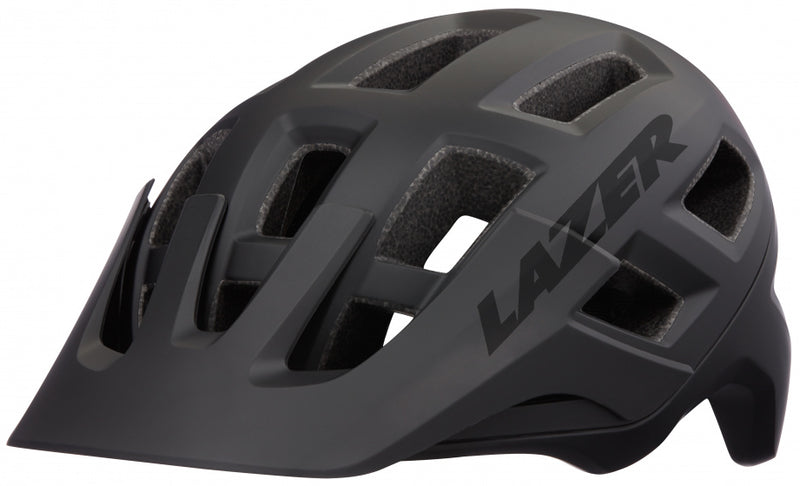 fietshelm Coyote unisex zwart maat 55-59 cm