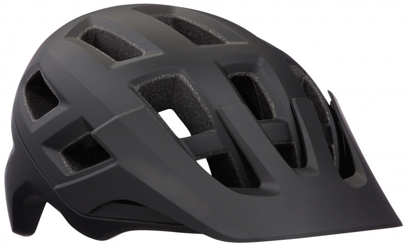 fietshelm Coyote unisex zwart maat 52-56 cm