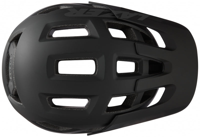 fietshelm Coyote unisex zwart maat 52-56 cm