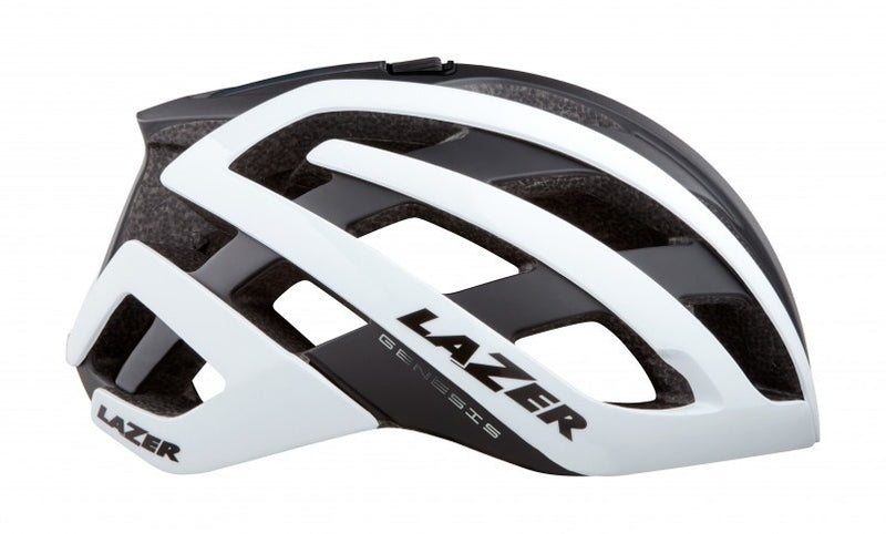 fietshelm Genesis unisex wit maat 55-59 cm