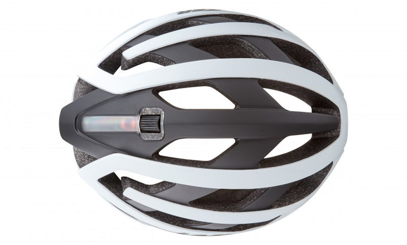 fietshelm Genesis unisex wit maat 55-59 cm