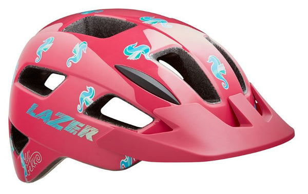 fietshelm Lil Gekko Sea Pony junior maat 46-50 cm